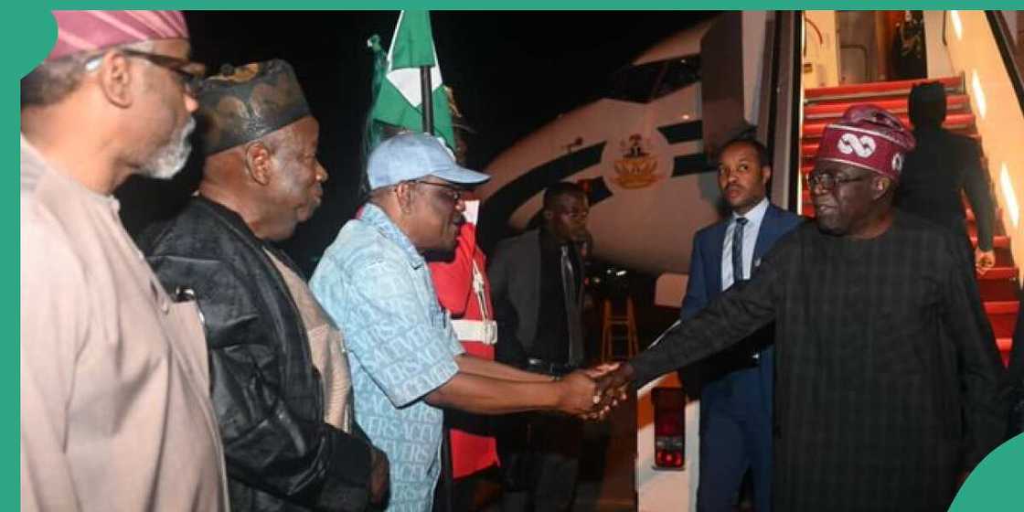 Wike, Ganduje, Tinubu, APC, Germany Wike, Ganduje, Tinubu, APC, Germany