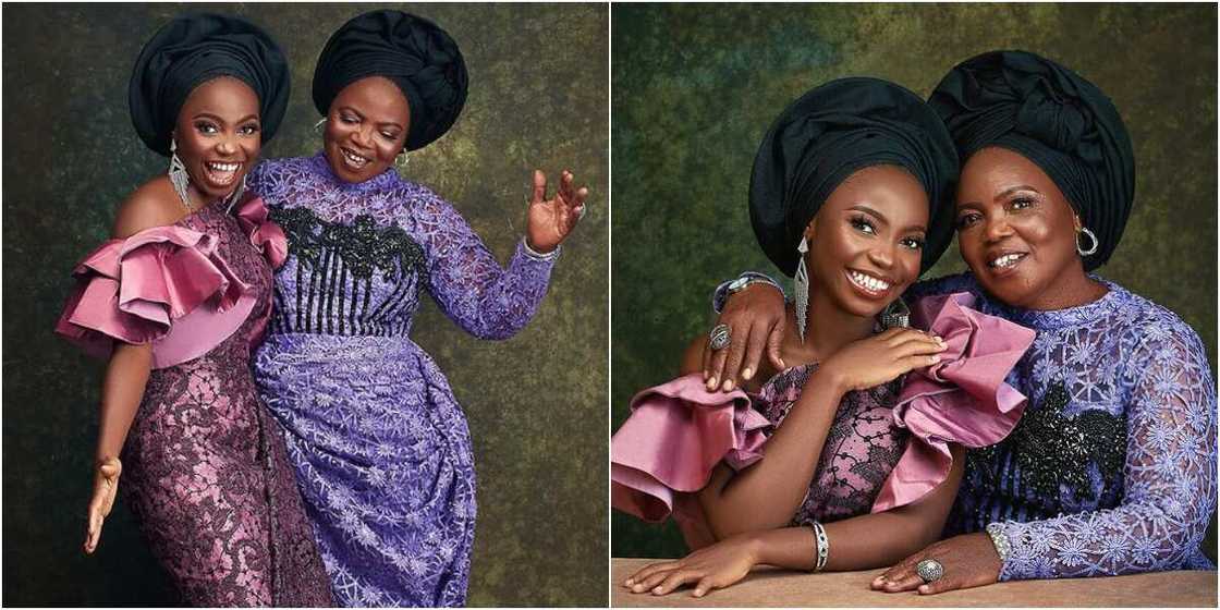 Comedian Taaooma and her mum Comedian Taaooma and her mum