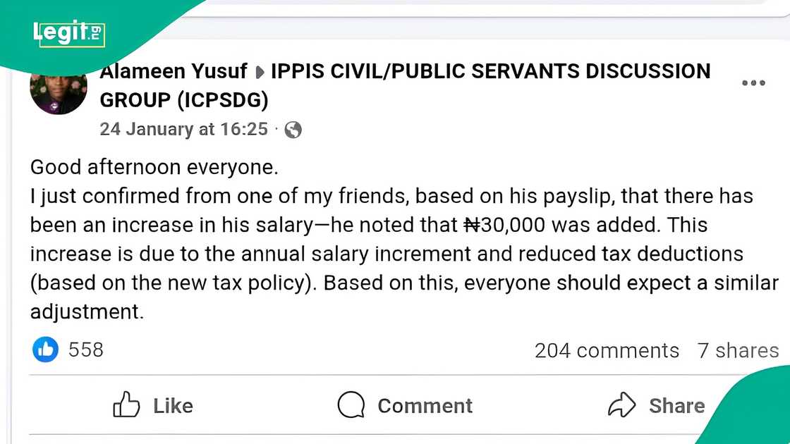 Nigerian man reacts as friend benefits from new tax law adjustments
