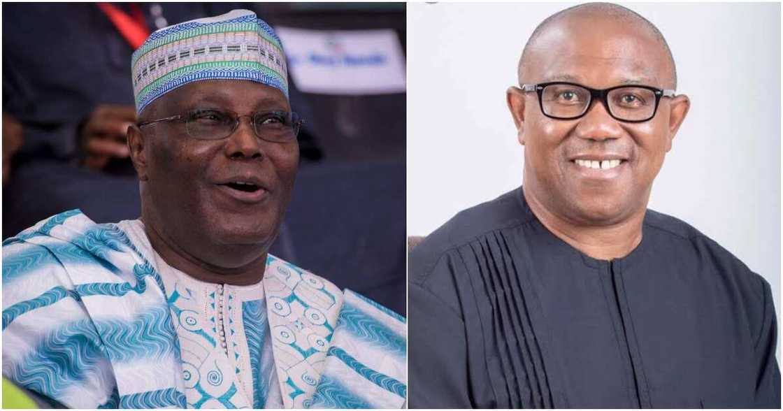 Atiku Abubakar da Peter Obi.