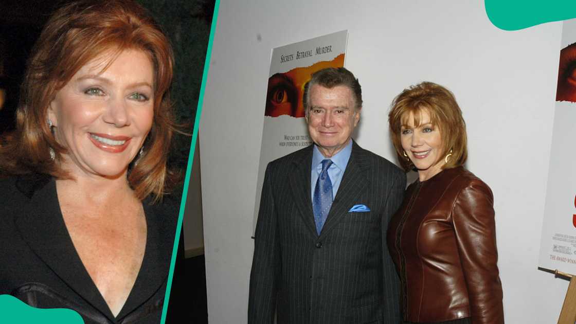 Joy Philbin and her late husband Regis Philbin