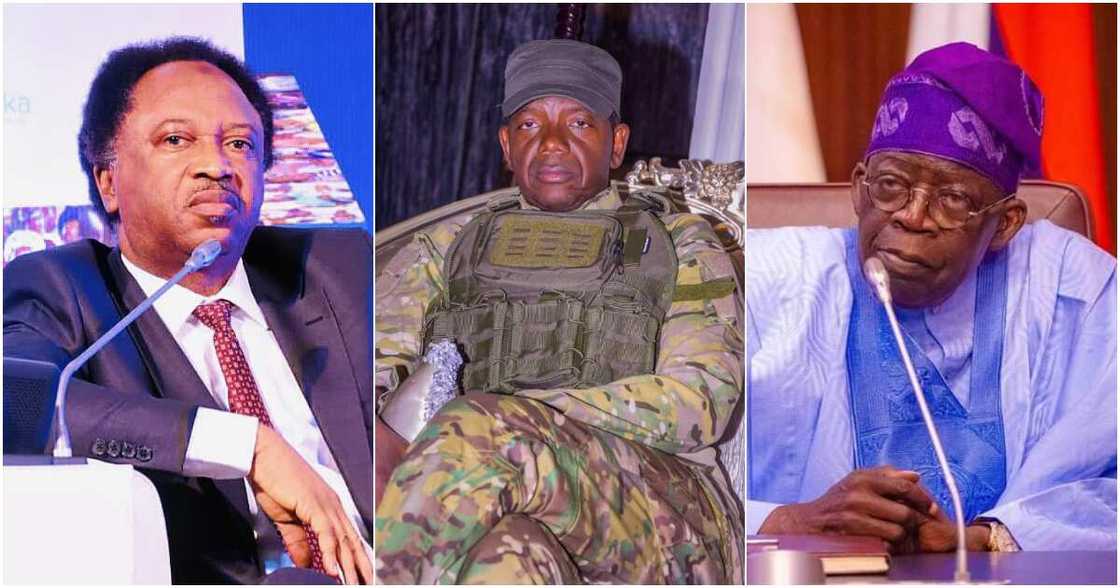 Shehu Sani, Bello Matawalle, Bola Tinubu Shehu Sani, Bello Matawalle, Bola Tinubu