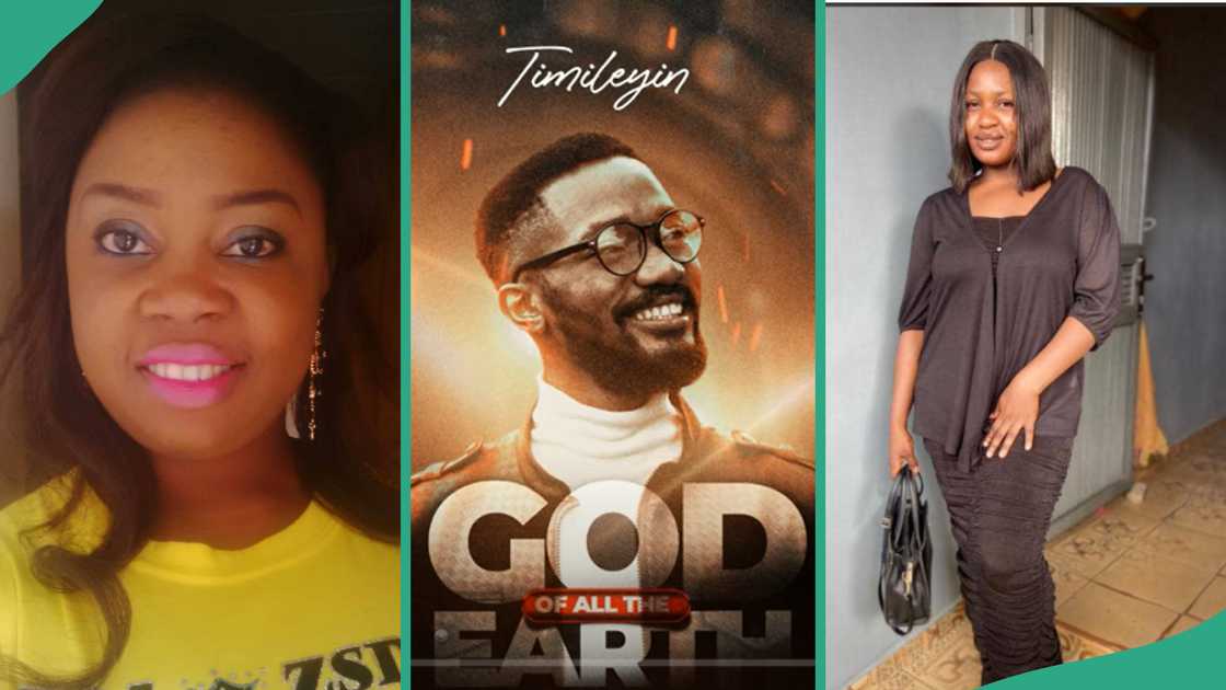 Lady finds Timi Ajayi's songs. Lady finds Timi Ajayi's songs.