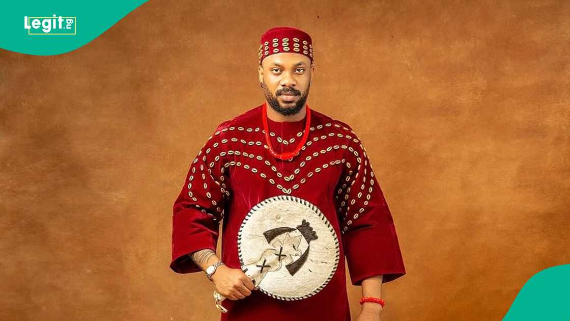 Former Mr Nigeria Ugo Nwokolo breaks norm, pops the question without kneeling.