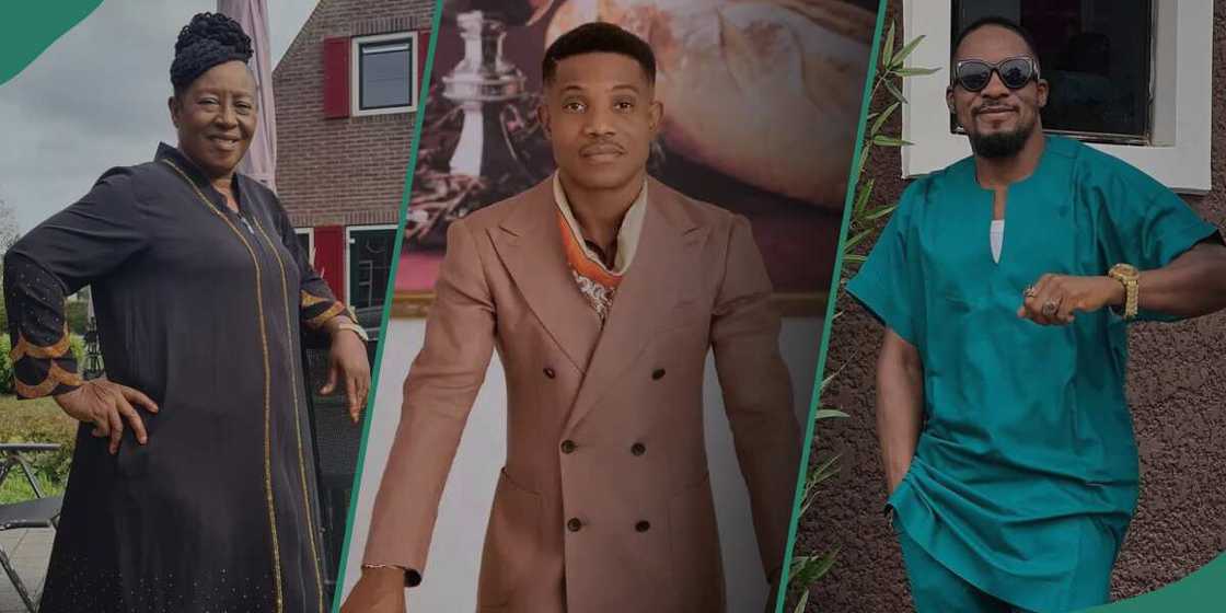 Movie practitioners storm Pastor Jerry Eze for prayers. Movie practitioners storm Pastor Jerry Eze for prayers.