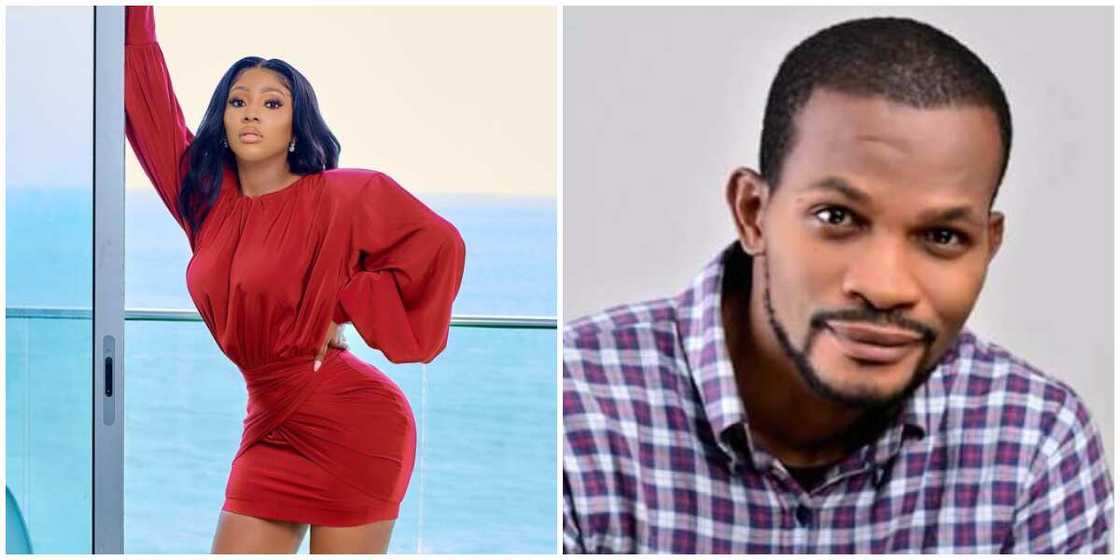 Uche Maduagwu slams Mercy Eke for flaunting backside in birthday photos Uche Maduagwu slams Mercy Eke for flaunting backside in birthday photos