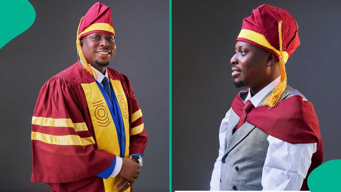Joy as University of Ibadan graduate bags master's degree from University of Lagos Joy as University of Ibadan graduate bags master's degree from University of Lagos