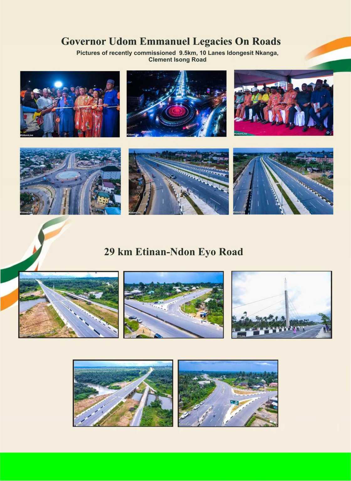 Gov Udom Emmanuel's Achievements in Road Construction Baffles his Greatest Critics Gov Udom Emmanuel's Achievements in Road Construction Baffles his Greatest Critics