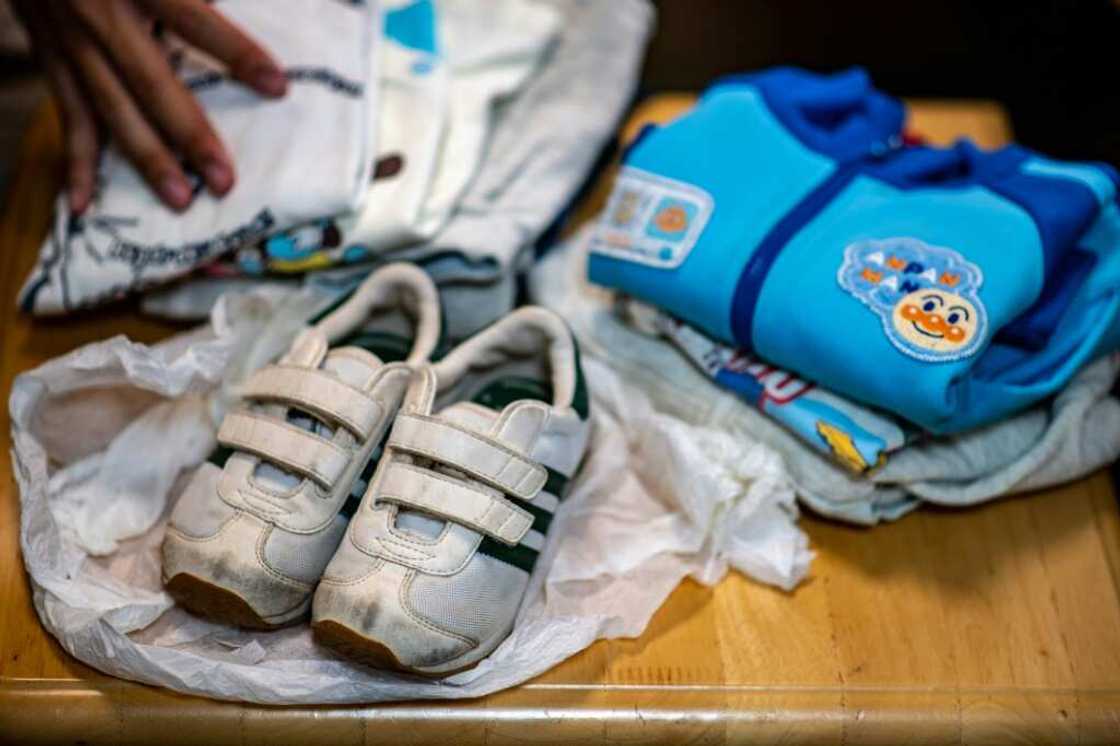 The clothes he was wearing when he was abandoned as a toddler are the 'oldest memories I have of my childhood', says 18-year-old Kiochi Miyatsu The clothes he was wearing when he was abandoned as a toddler are the 'oldest memories I have of my childhood', says 18-year-old Kiochi Miyatsu