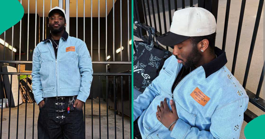 Abroad-based Nigerian man raises shoulders high after bagging another degree. Abroad-based Nigerian man raises shoulders high after bagging another degree.