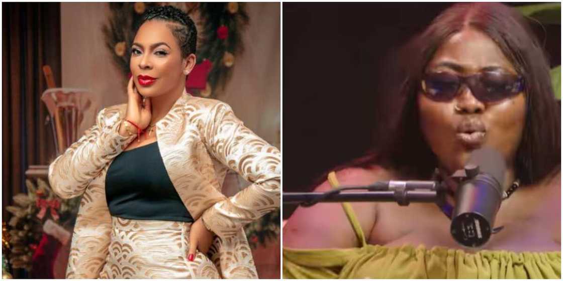 TBoss, Monalisa Stephen saying that er boyfriend used to go down on her on her period on Nedu Wazobia's podcast TBoss, Monalisa Stephen saying that er boyfriend used to go down on her on her period on Nedu Wazobia's podcast