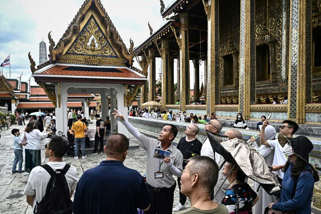 Chinese tourists topped the list of visitors to Thailand last year, with nearly seven million making the trip in 2024