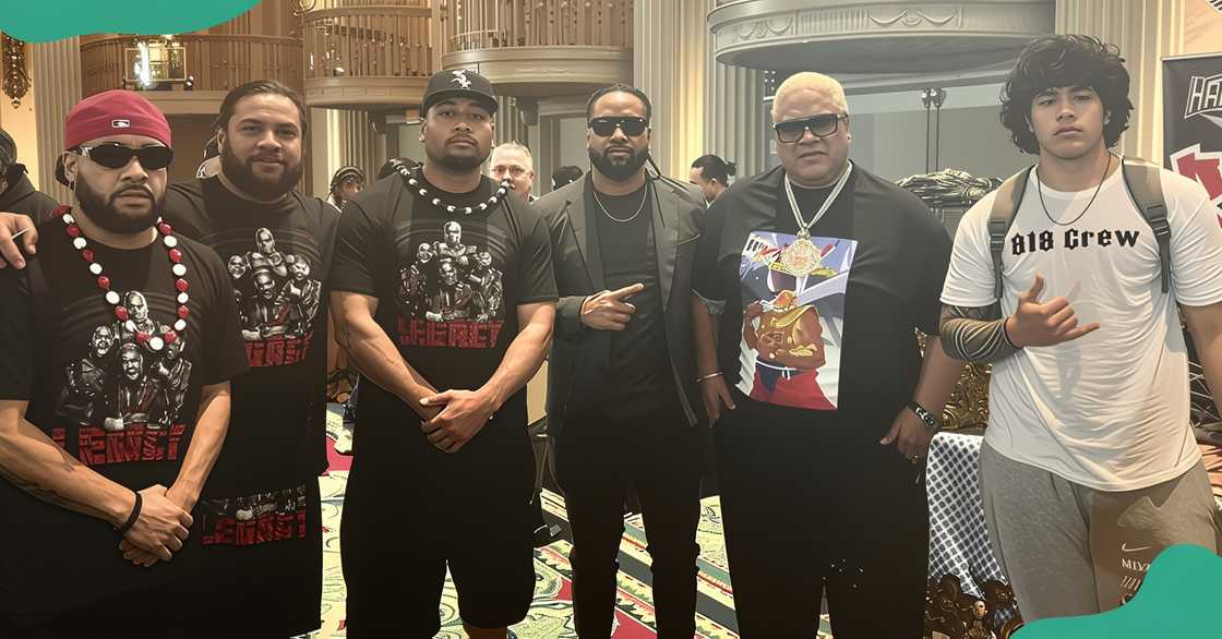 Jeremiah Fatu, Thamiko Tu’uhetoka Fatu, Tobias Tu’uhetoka Fatu, Jonathan Fatu, Samson Fatu