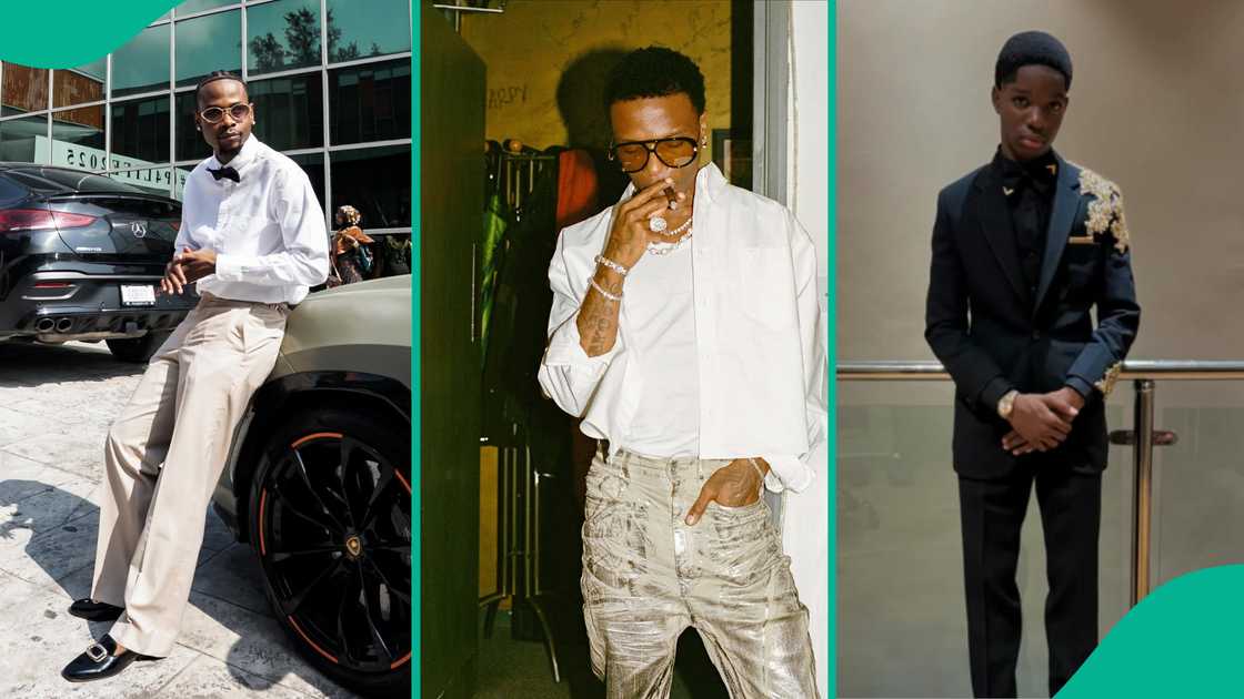 Yhemo Lee reacts to Wizkid's son, Boluwatife's new song. Yhemo Lee reacts to Wizkid's son, Boluwatife's new song.