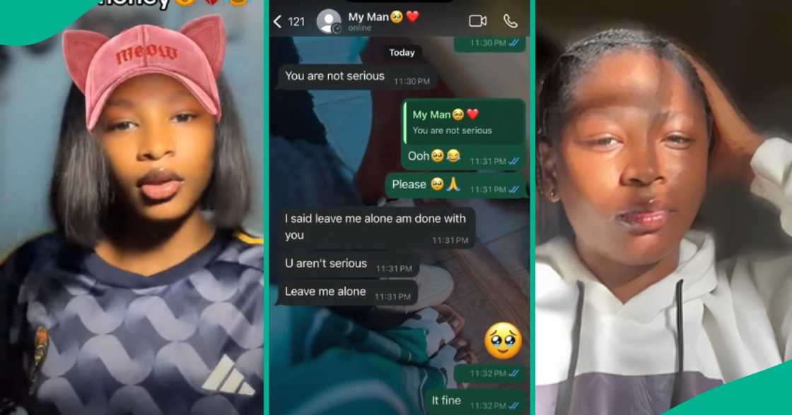 Nigerian lady shares embarrassing reply her ex-boyfriend gave when she begged him for money Nigerian lady shares embarrassing reply her ex-boyfriend gave when she begged him for money