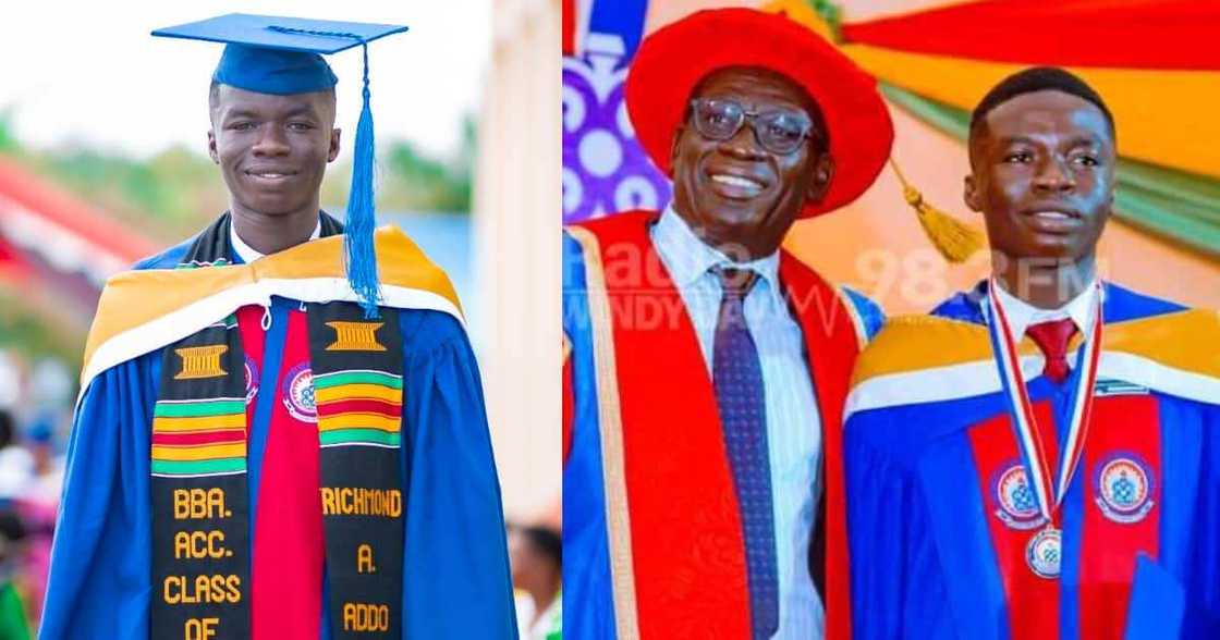 Young man graduates as best student after being denied admission Young man graduates as best student after being denied admission