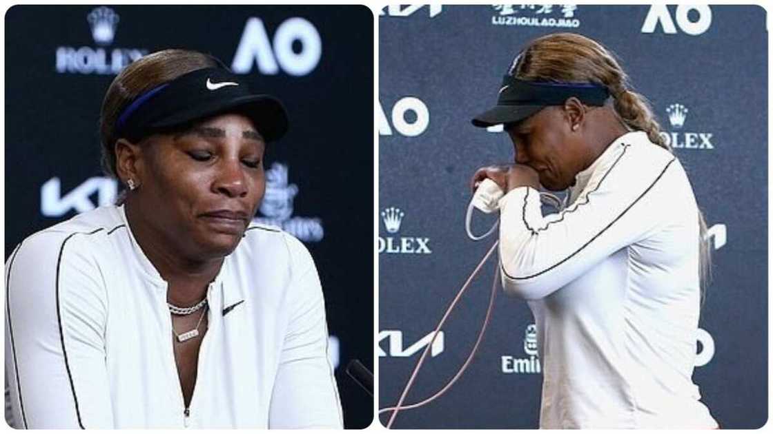 Serena Williams breaks down in tears after losing Australian Open semifinals to Naomi Osaka Serena Williams breaks down in tears after losing Australian Open semifinals to Naomi Osaka