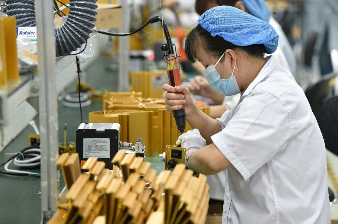 Factory gate prices in China fell for the first time in nearly two years, official data showed Wednesday, as falling global commodity prices made their mark on an  ailing economy Factory gate prices in China fell for the first time in nearly two years, official data showed Wednesday, as falling global commodity prices made their mark on an  ailing economy