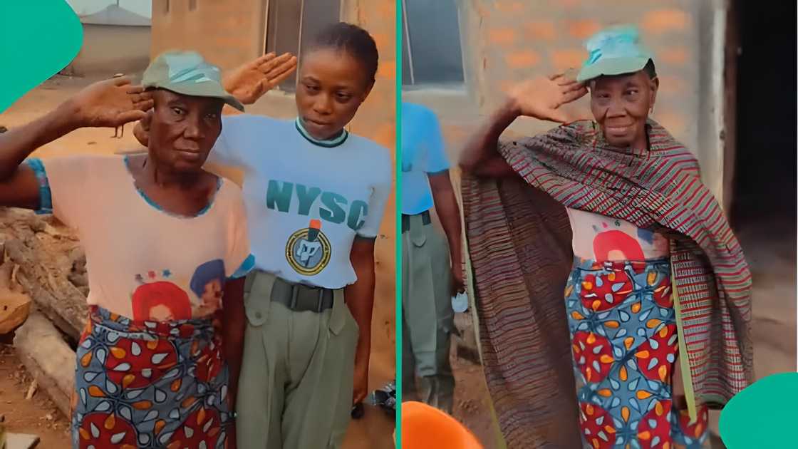 Lady celebrates end of NYSC with heartwarming parade Lady celebrates end of NYSC with heartwarming parade