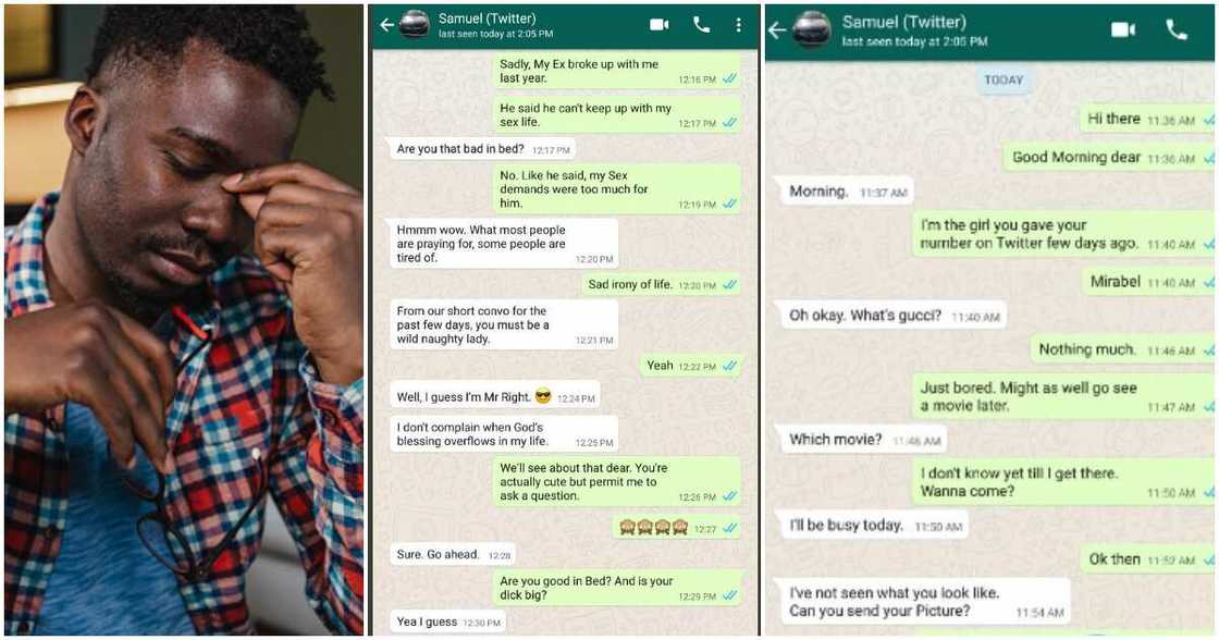Leaked chats, lady sets up her boyfriend, failed woefully Leaked chats, lady sets up her boyfriend, failed woefully