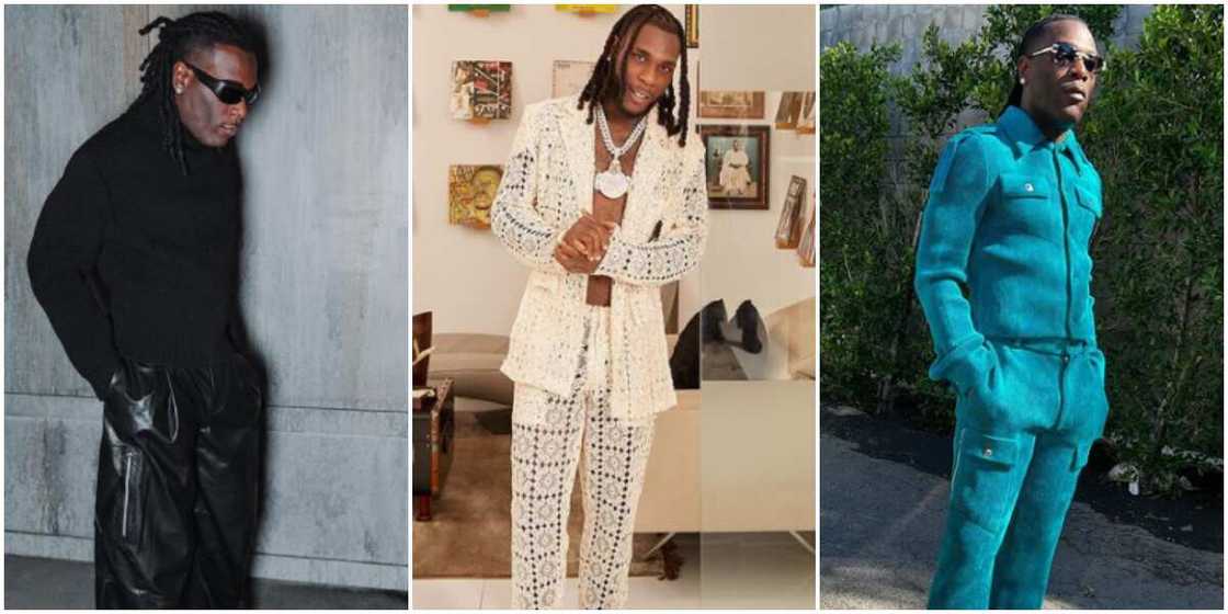 Burna Boy and his eccentric fashion game