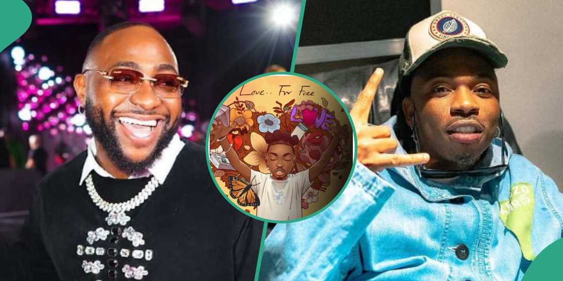 Davido posts artwork of Mayorkun's EP Davido posts artwork of Mayorkun's EP