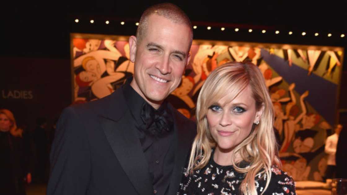 Jim Toth and Reese Witherspoon in Beverly Hills, California.