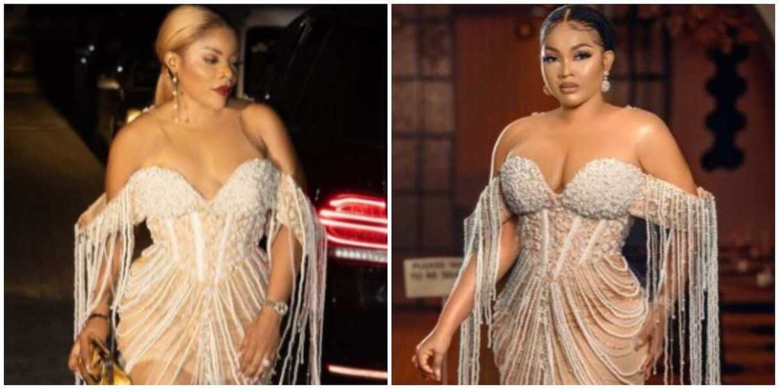 Photos of Laura Ikeji and Mercy Aigbe. Photos of Laura Ikeji and Mercy Aigbe.
