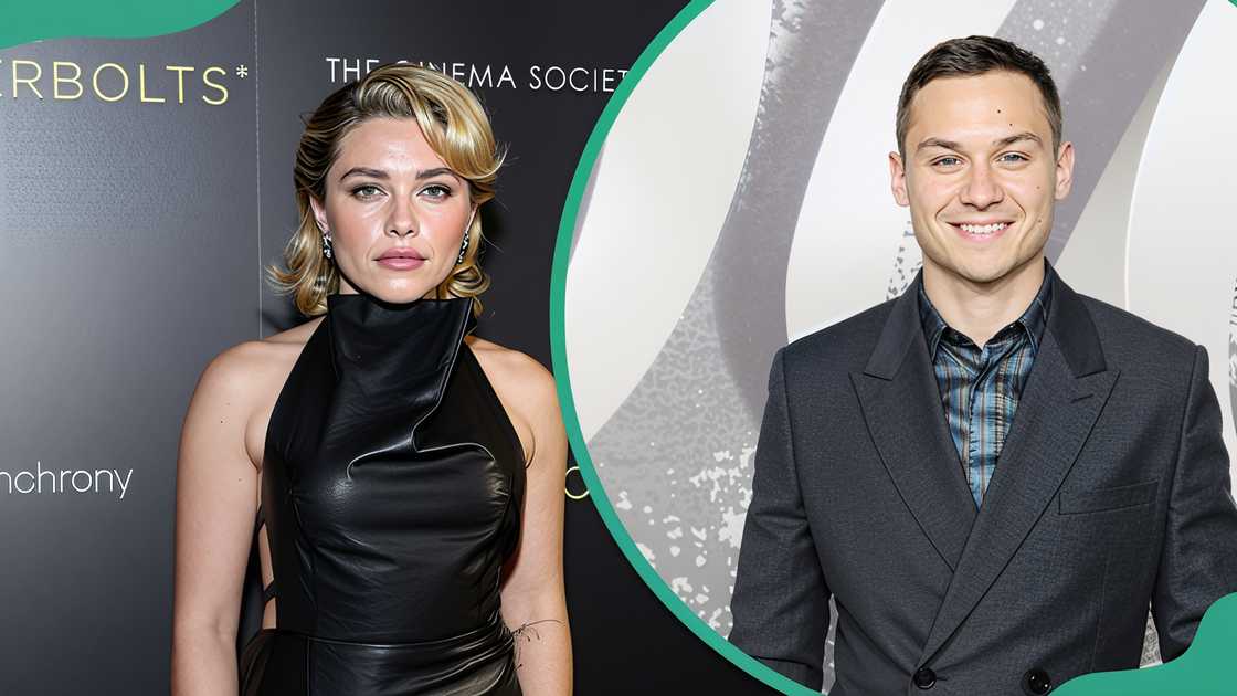 Florence Pugh at iPic Theater in New York City and Finn Cole at Olympia Grand in London, England