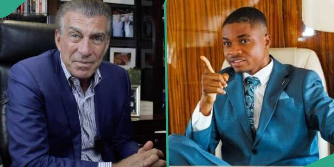 Ola of Lagos excited as wealthy American businessman who dragged him hints at collaborating with him Ola of Lagos excited as wealthy American businessman who dragged him hints at collaborating with him