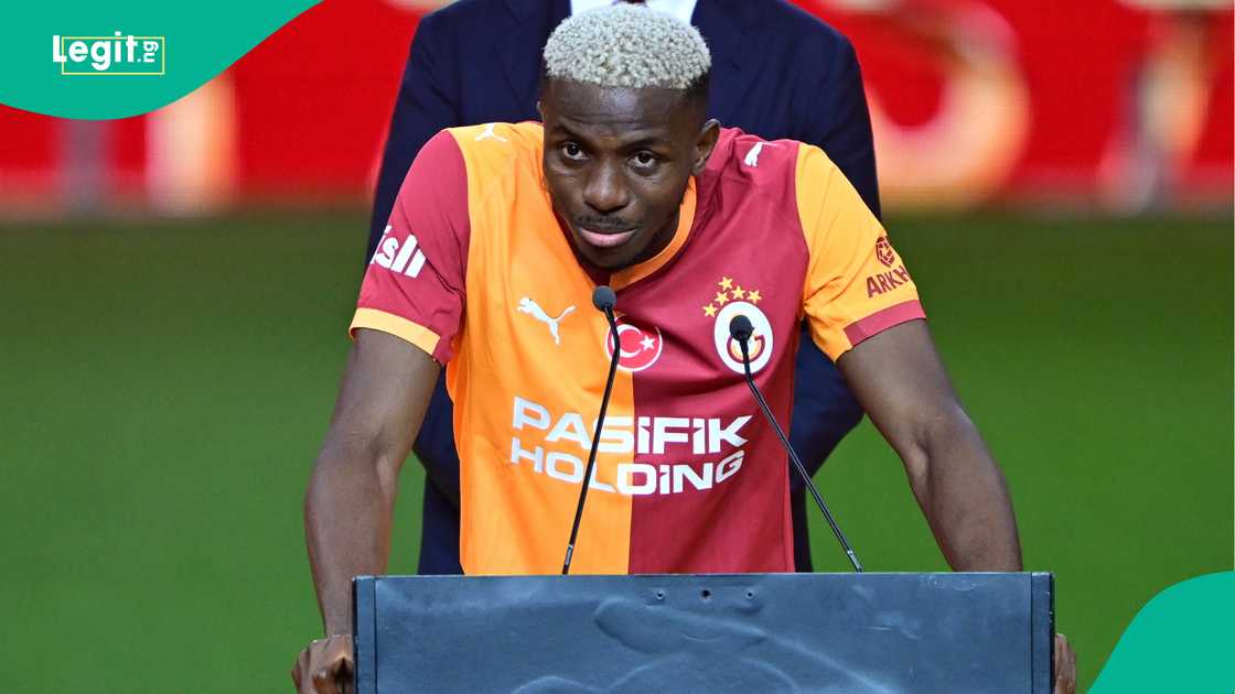 Victor Osimhen, Galatasaray, Rams Park, Istanbul, Turkiye Victor Osimhen, Galatasaray, Rams Park, Istanbul, Turkiye