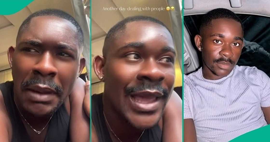 Nigerian man with strange feminine voice trends online