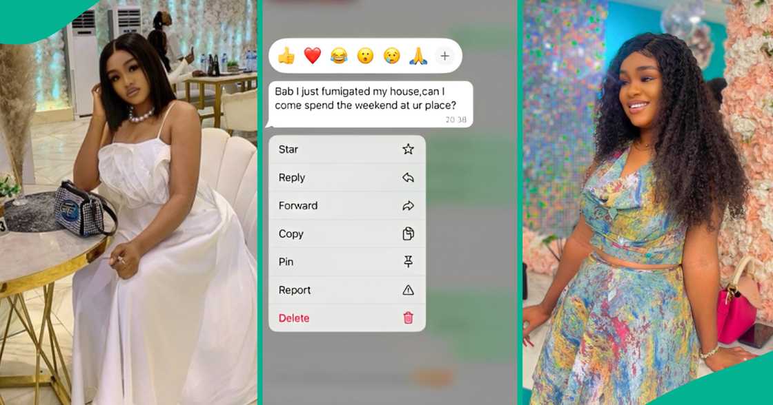Lady shares WhatsApp message her Abuja talking stage sent her, cries out Lady shares WhatsApp message her Abuja talking stage sent her, cries out