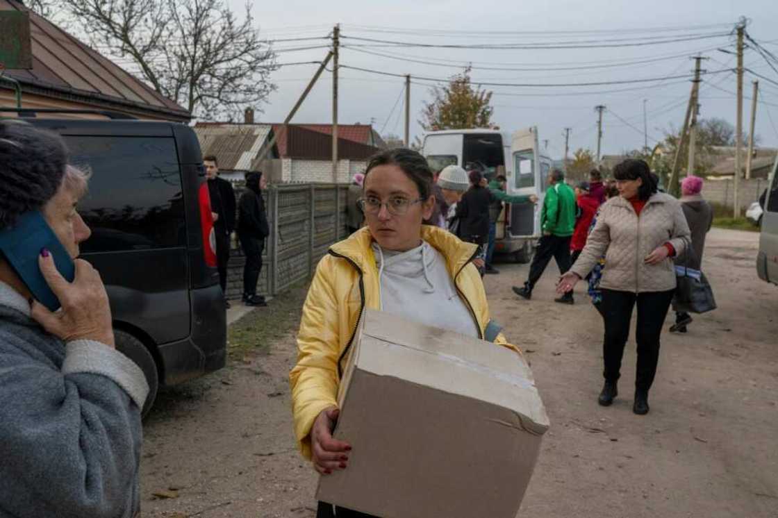 In parts of the south recently recaptured by Ukraine, volunteers said they were concerned by so many residents returning despite the dangers In parts of the south recently recaptured by Ukraine, volunteers said they were concerned by so many residents returning despite the dangers