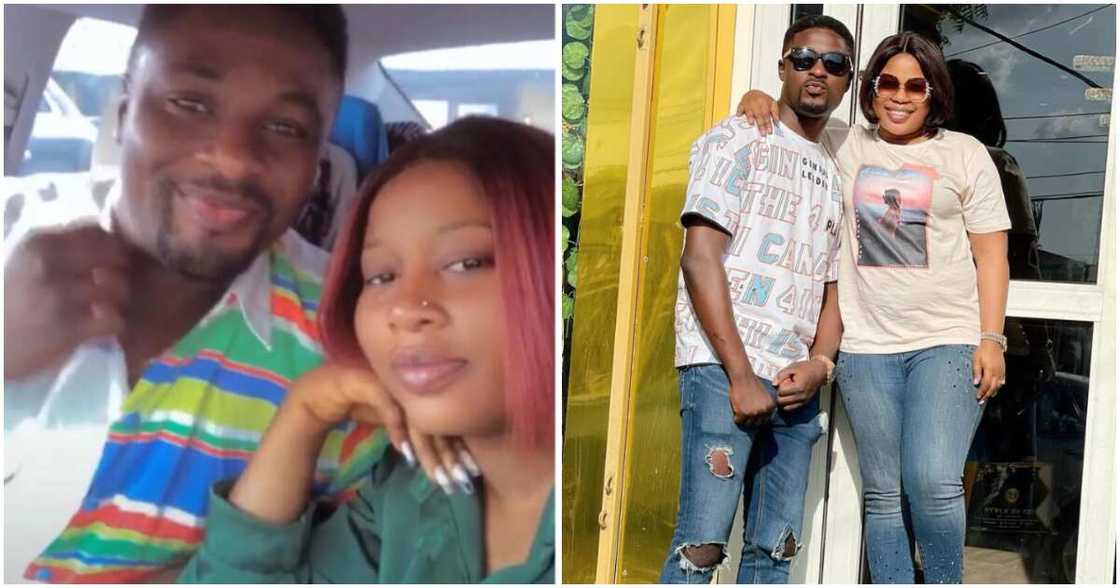 Nollywood stars Adeniyi Johnson and Shai Nollywood stars Adeniyi Johnson and Shai
