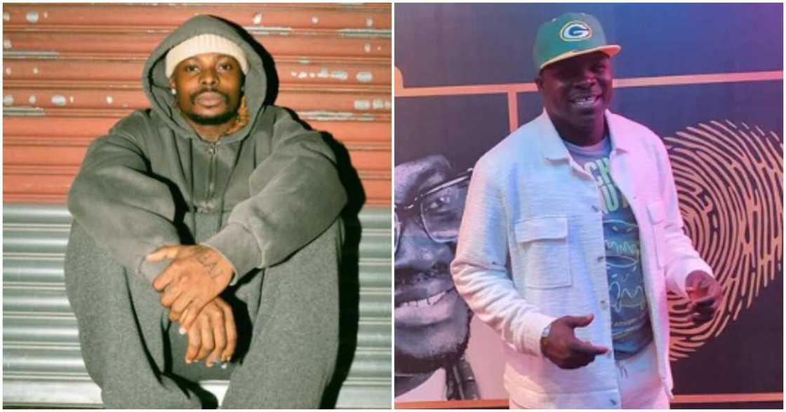 Nigerian singer Asake and actor Lala Nigerian singer Asake and actor Lala