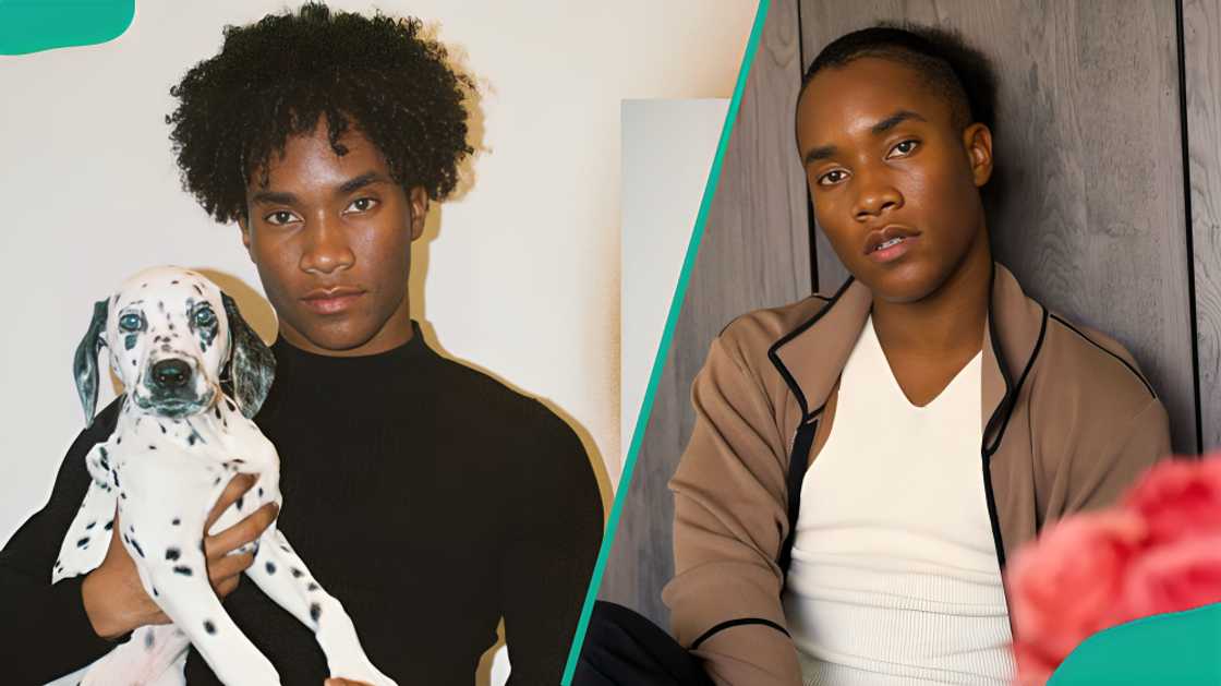 Brett Johnson with his dog Brett Johnson with his dog