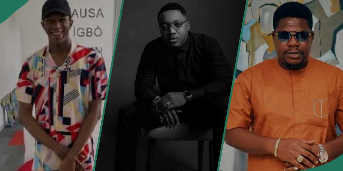 Social media stars Daniel Regha, Aproko Doctor and Mr Macaroni Social media stars Daniel Regha, Aproko Doctor and Mr Macaroni