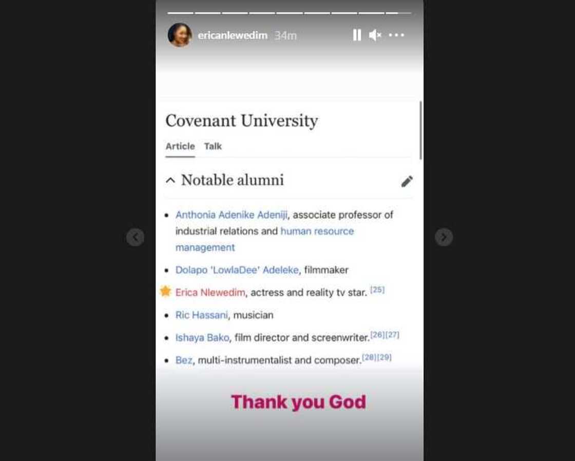 Reality star Erica shares more about herself apart from participating in BBNaija Reality star Erica shares more about herself apart from participating in BBNaija