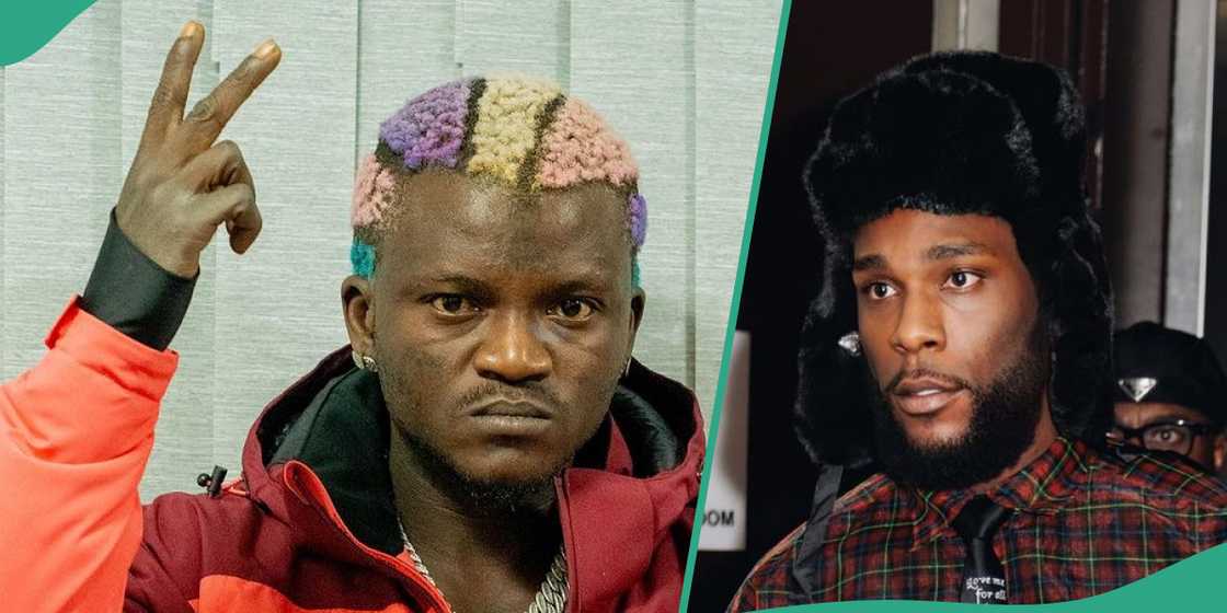 Portable brags about his position in the music industry. Portable brags about his position in the music industry.