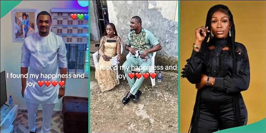 Nigerian man shows off newlywed wife Nigerian man shows off newlywed wife