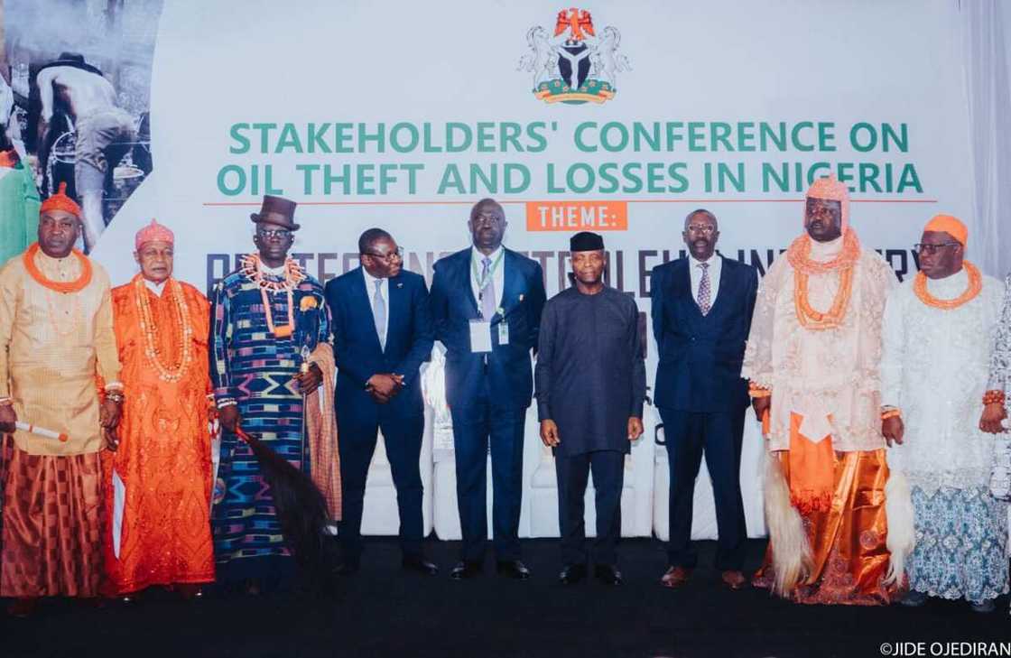 Osinbajo and monarchs