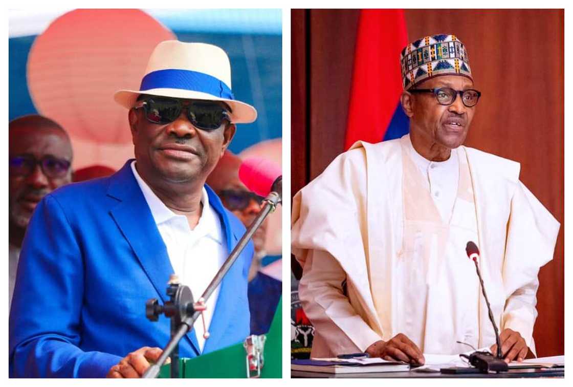 Wike, Buhari Wike, Buhari