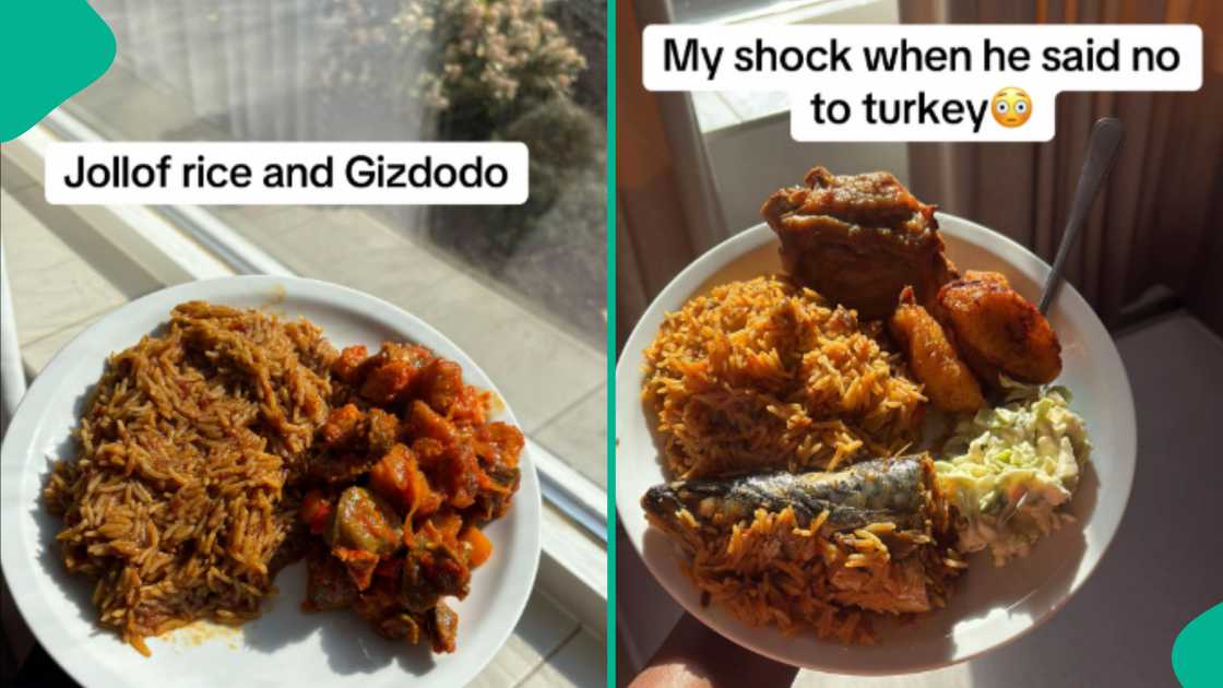Reactions as Nigerian lady married to White man displays popular Nigerian foods he refuses to eat Reactions as Nigerian lady married to White man displays popular Nigerian foods he refuses to eat