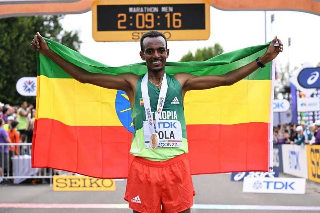 Ethiopia's Tamirat Tola