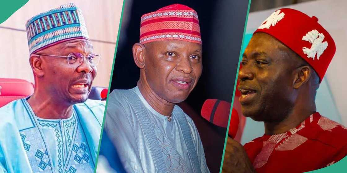 Abba Kabir Yusuf/Abdullahi Sule/Charles Soludo/Rev Fr Hyacinth Alia/Douye Diri/Enugu/Ondo/Osun/Kwara Abba Kabir Yusuf/Abdullahi Sule/Charles Soludo/Rev Fr Hyacinth Alia/Douye Diri/Enugu/Ondo/Osun/Kwara