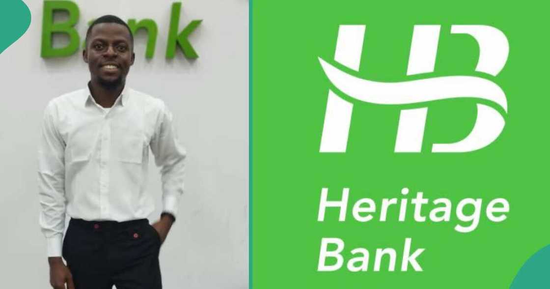 Man looks for job after exit from Heritage Bank. Man looks for job after exit from Heritage Bank.