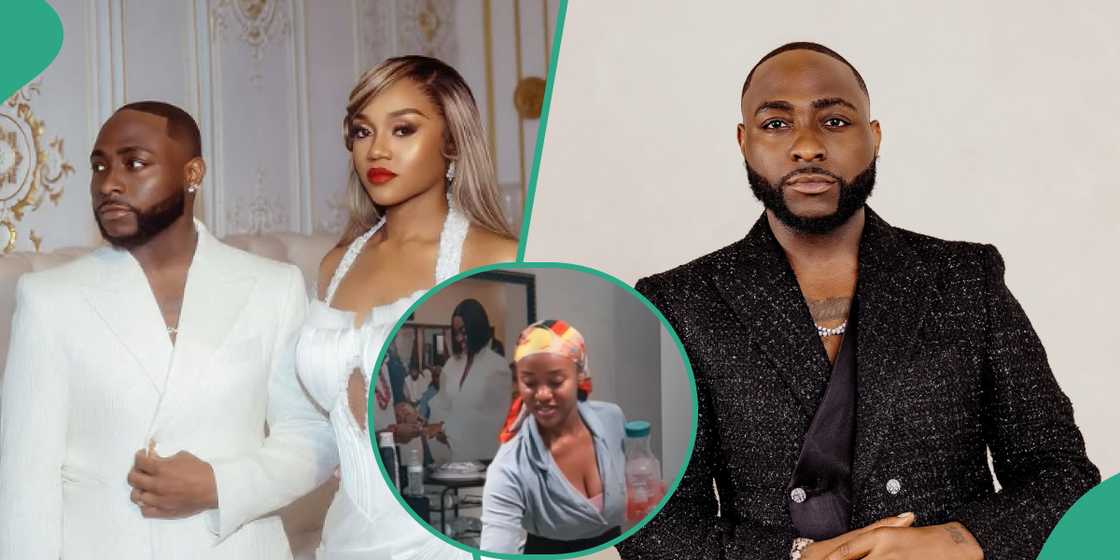 Video sparks reactions as Davido pauses meal to tease Chioma at the table Video sparks reactions as Davido pauses meal to tease Chioma at the table