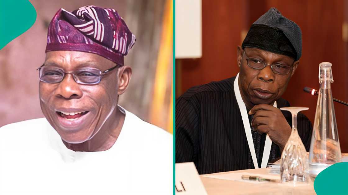 Obasanjo’s energetic moment at event captures attention as he shows off his athletic side