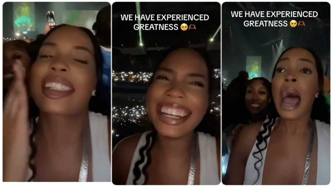 Photo of Nigerian lady singing Photo of Nigerian lady singing